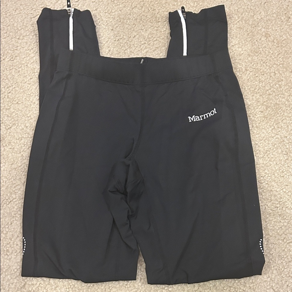 Marmot Outdoor Black Leggings - Picture 1 of 4